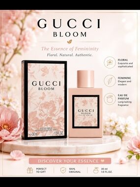 GUCCI BLOOM EAU DE TOILETTE Spray 50 ML. 1.6 FL.OZ.